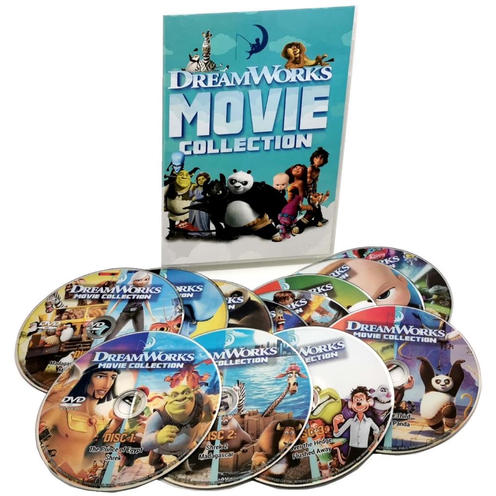 Dreamworks 24 Movie Collection DVD 12-Disc Box Set Brand New & Factory Sealed